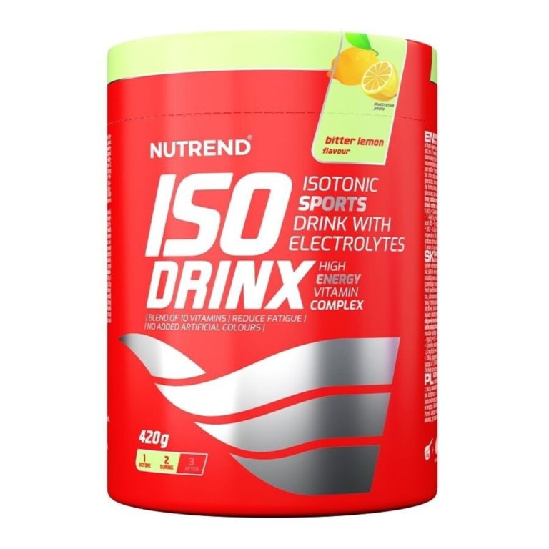 Nutrend Isodrinx 420g - hořký citron