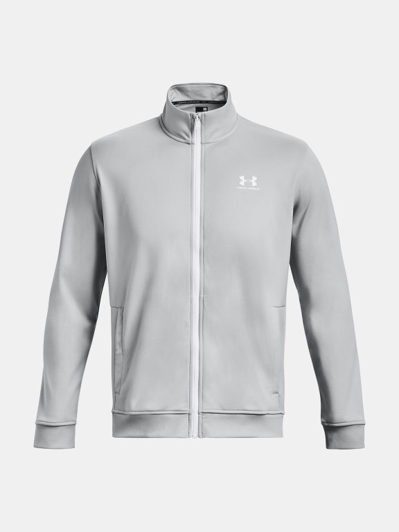 Bunda Under Armour Sportstyle Tricot Jacket Man Grey