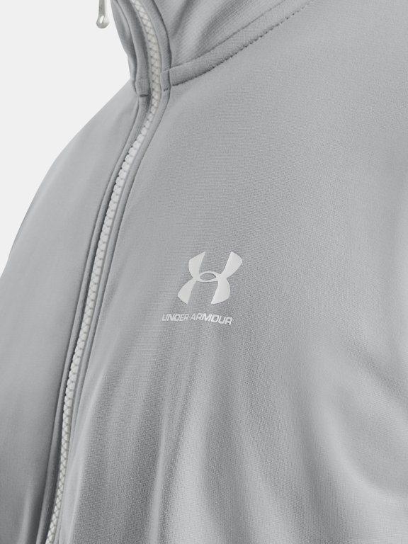 Bunda Under Armour Sportstyle Tricot Jacket Man Grey