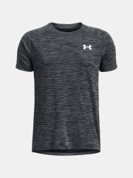 Футболка Under Armour Tech Textured SS Jr black