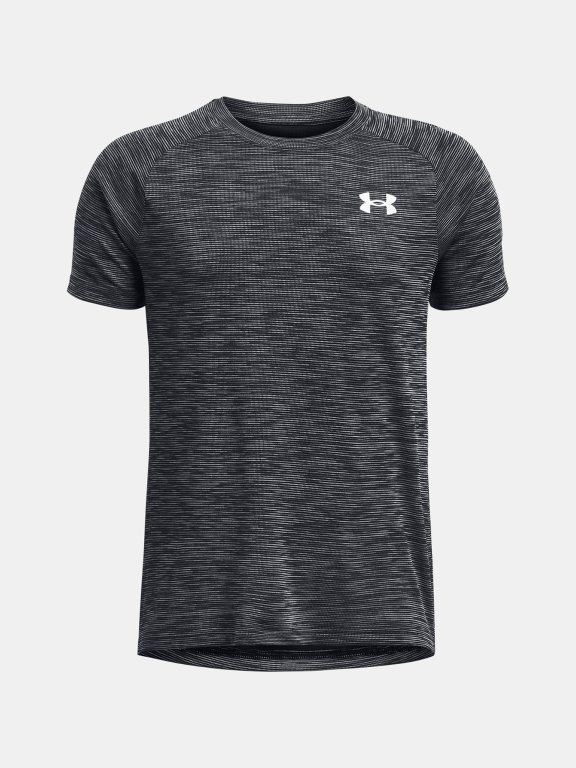 Футболка Under Armour Tech Textured SS Jr black