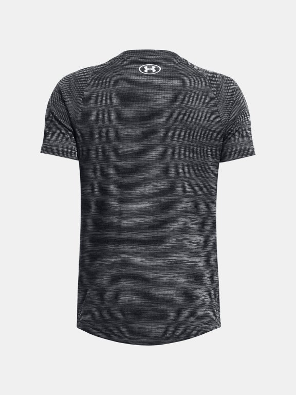 Футболка Under Armour Tech Textured SS Jr black