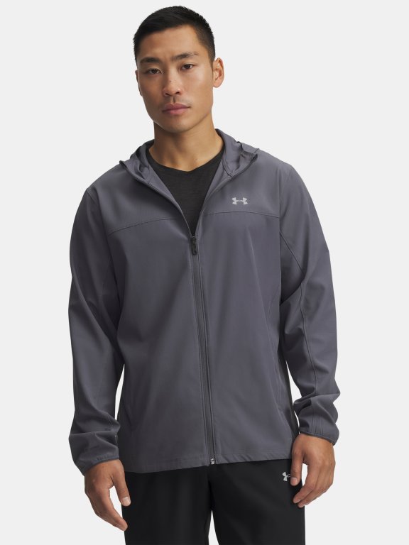Штормова куртка Under Armour Velociti Pro Storm Jacket Чоловіча зелено-сіра