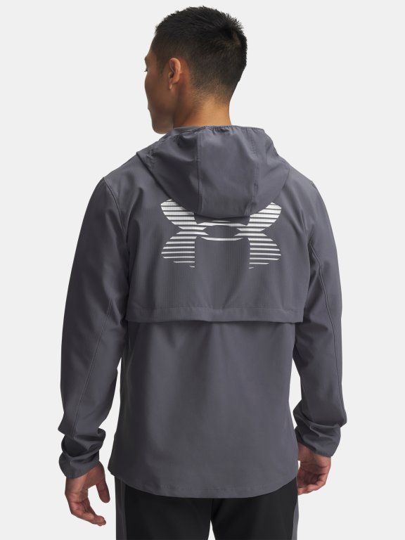 Штормова куртка Under Armour Velociti Pro Storm Jacket Чоловіча зелено-сіра