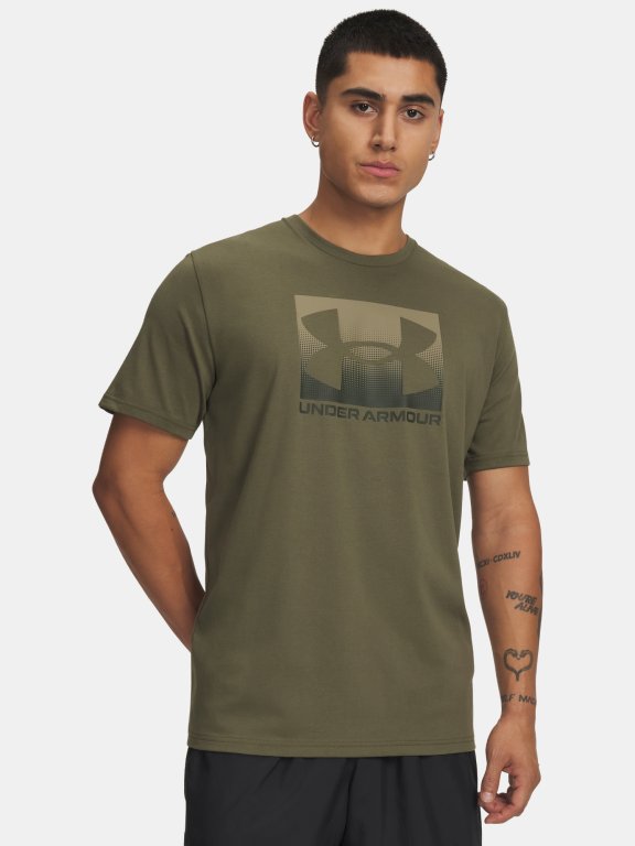 Футболка Under Armour Boxed Sports Updated SS Man gray green