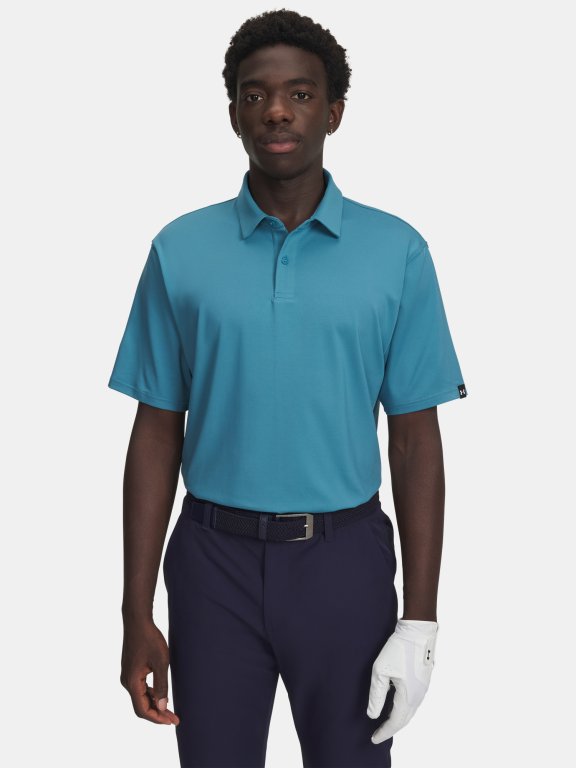 Футболка Under Armour T2G Polo LB Man Blue