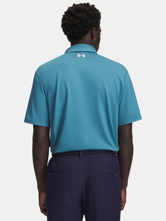 Футболка Under Armour T2G Polo LB Man Blue