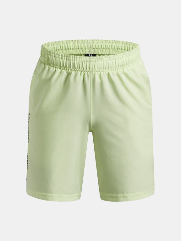 Under Armour Tech Woven Wordmark Short Jr gray green
