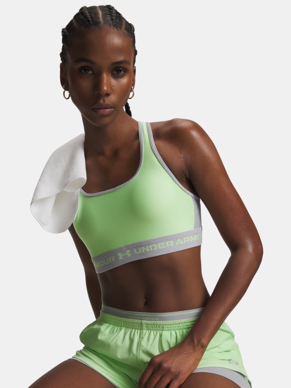 Podprsenka Under Armour Crossback Mid Bra Wmn Green
