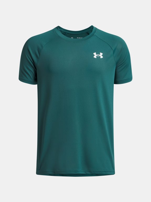 Футболка Under Armour Tech 2.0 SS Jr gray green