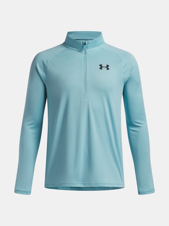 Футболка Under Armour Tech 2.0 1/2 Zip Jr Blue