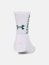 Ponožky Under Armour 3-Maker 3pk Mid-Crew Uni White