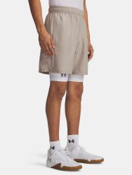 Kraťasy Under Armour Tech Woven Wordmark Short Man Brown