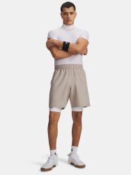 Kraťasy Under Armour Tech Woven Wordmark Short Man Brown