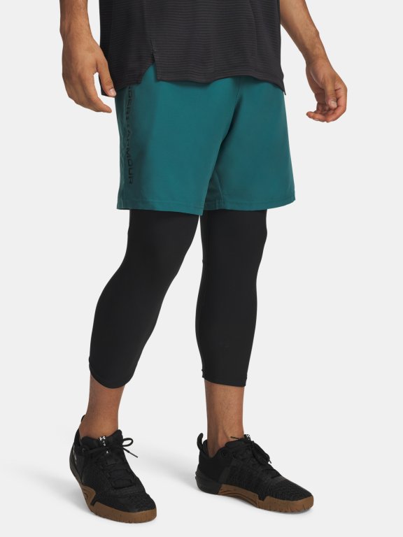 Kraťasy Under Armour Tech Woven Wordmark Short Man Green