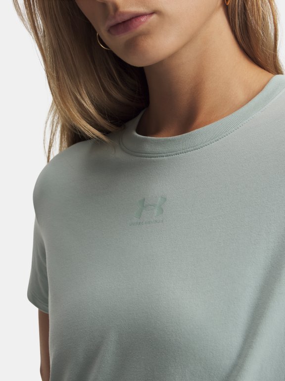 Футболка Under Armour Rival Core SS Wmn Blue