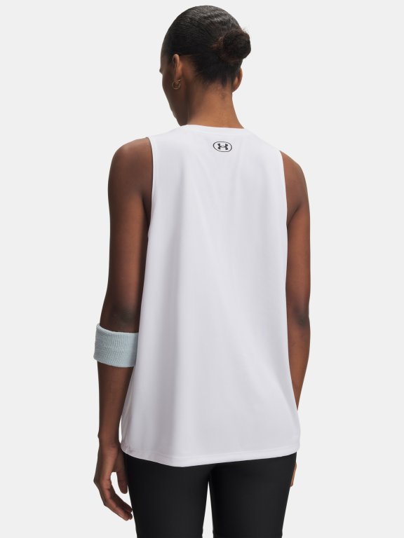 Tílko Under Armour Tech Tank Solid Wmn White