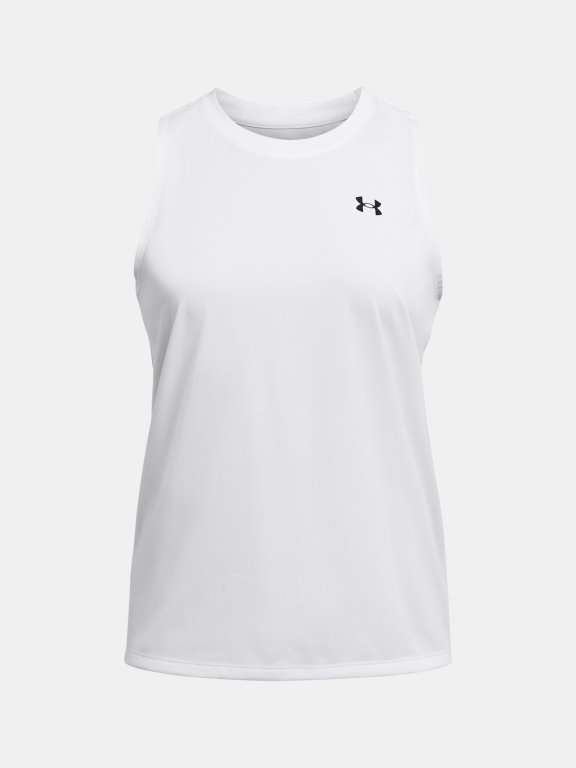 Tílko Under Armour Tech Tank Solid Wmn White