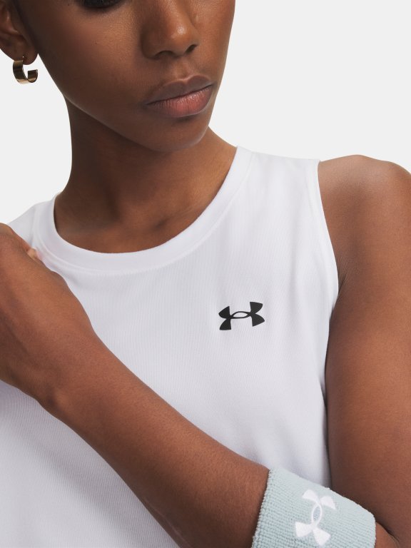 Tílko Under Armour Tech Tank Solid Wmn White