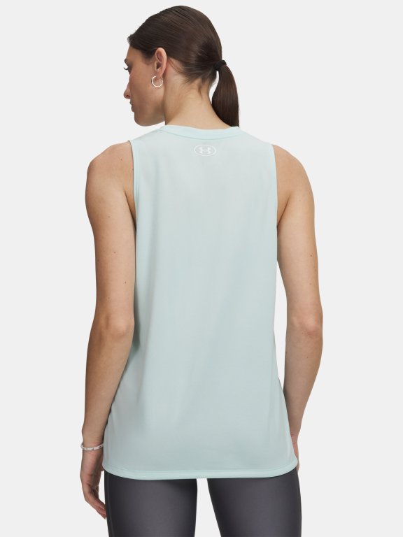 Under Armour Tech Tank Solid Wmn gray green