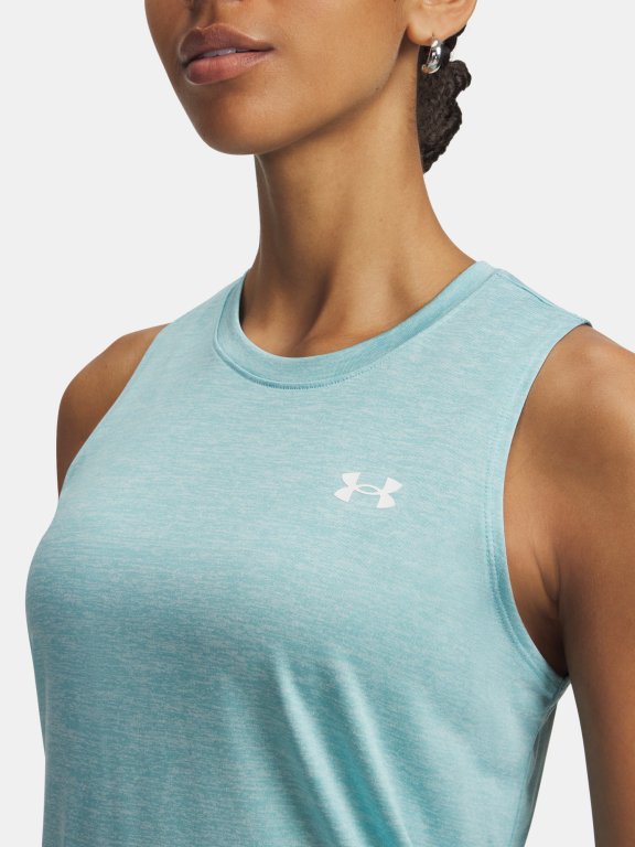 Under Armour Tech Tank Twist Wmn Blue