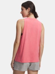 Under Armour Rival Muscle Tank Wmn Pink