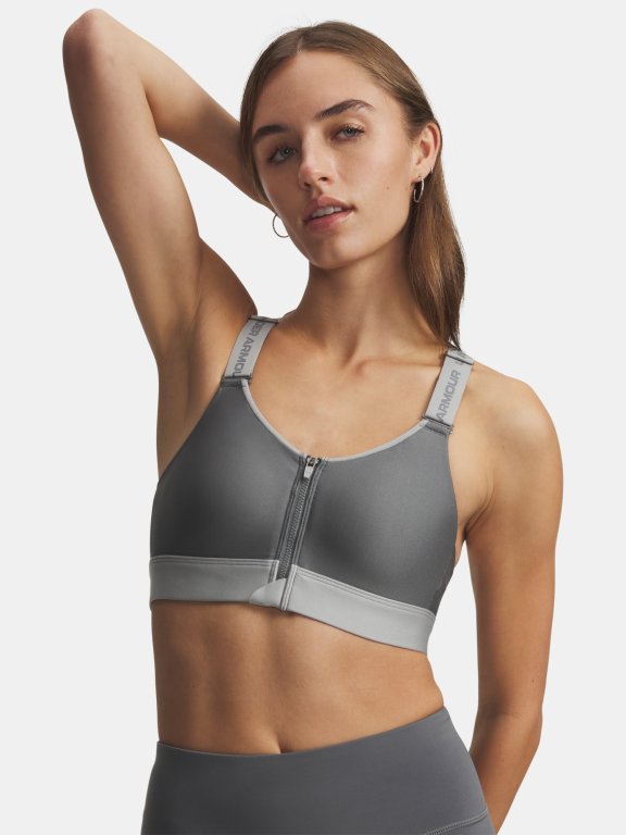 Podprsenka Under Armour Infinity High Zip 2.0 Bra Wmn Green