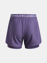 Kraťasy Under Armour Tech Play Up 2n1 Short Jr Purple