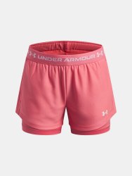 Under Armour Tech Play Up 2n1 Short Jr Pink