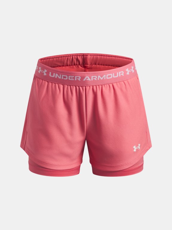 Under Armour Tech Play Up 2n1 Short Jr Pink