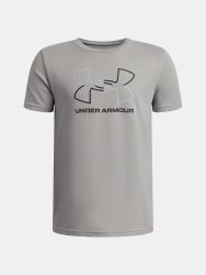 Футболка Under Armour Gl Foundation SS Jr green/grey