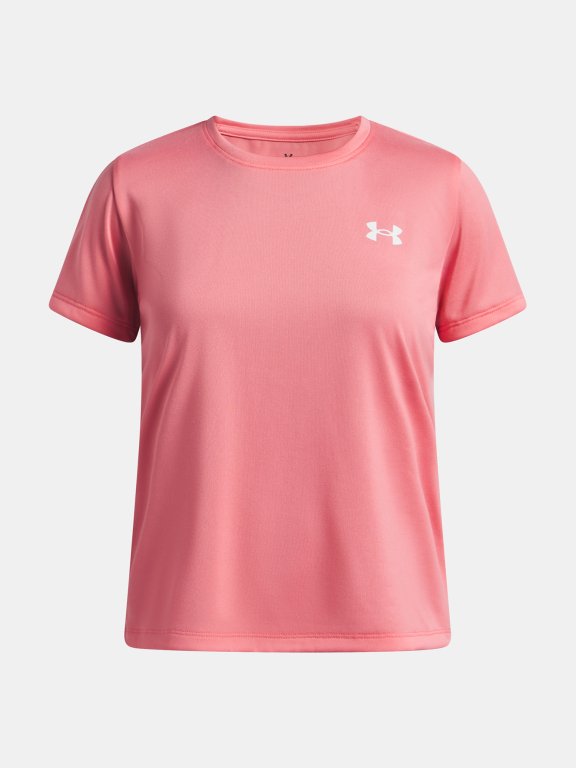 Футболка Under Armour Tech SSC Jr Pink