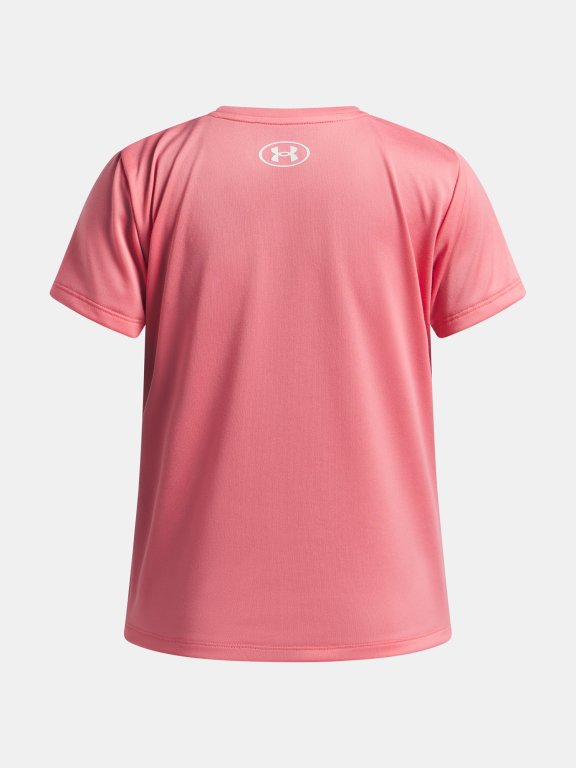 Футболка Under Armour Tech SSC Jr Pink