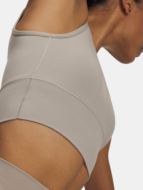Under Armour Meridian Fitted Crop Tank Wmn Brown