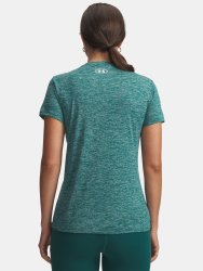 Футболка Under Armour Tech SSV- Twist Wmn gray green