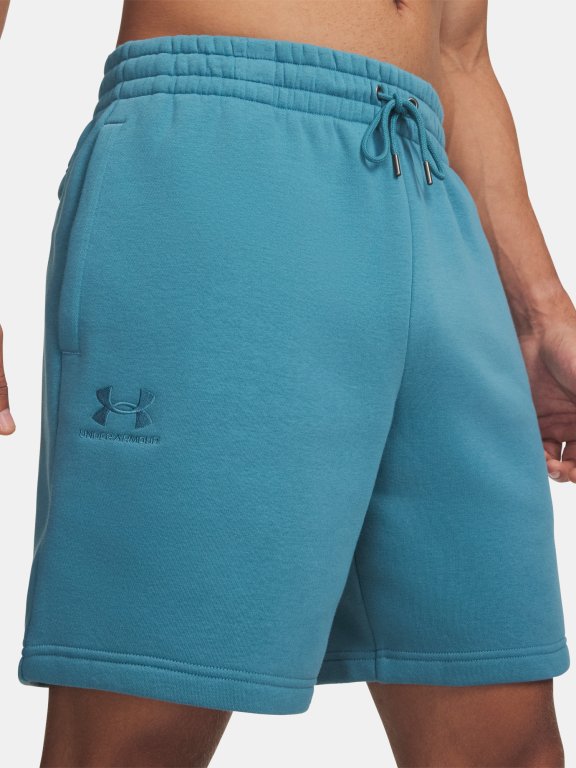 Under Armour Icon Fleece Short Man Blue