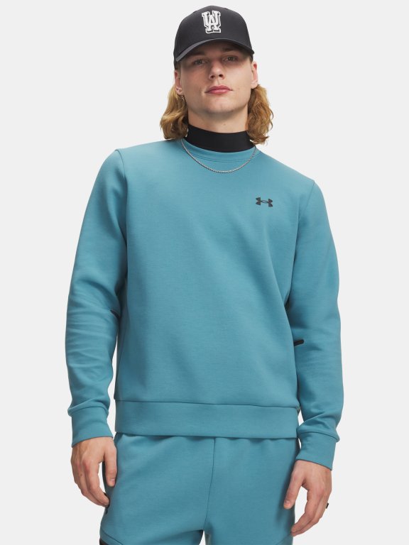 Світшот Under Armour Unstoppable Flc Crew Man Blue