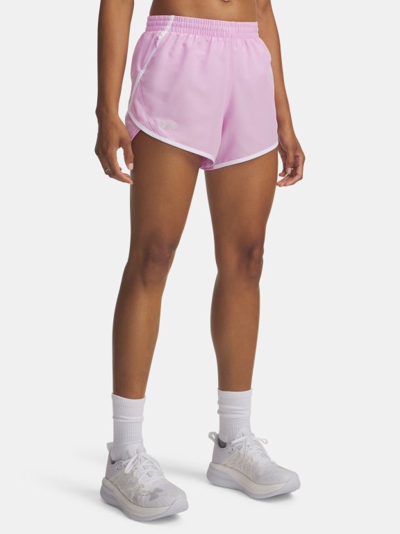 Шорти Under Armour Fly By 3'' Wmn Pink