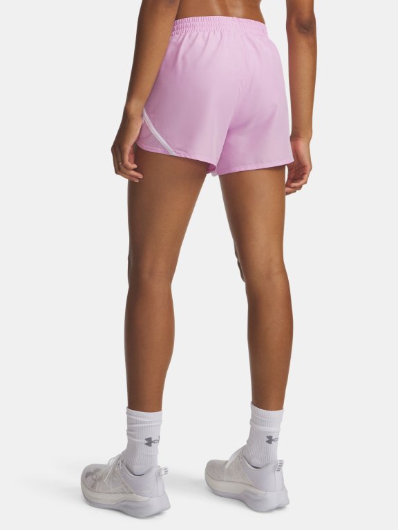 Шорти Under Armour Fly By 3'' Wmn Pink