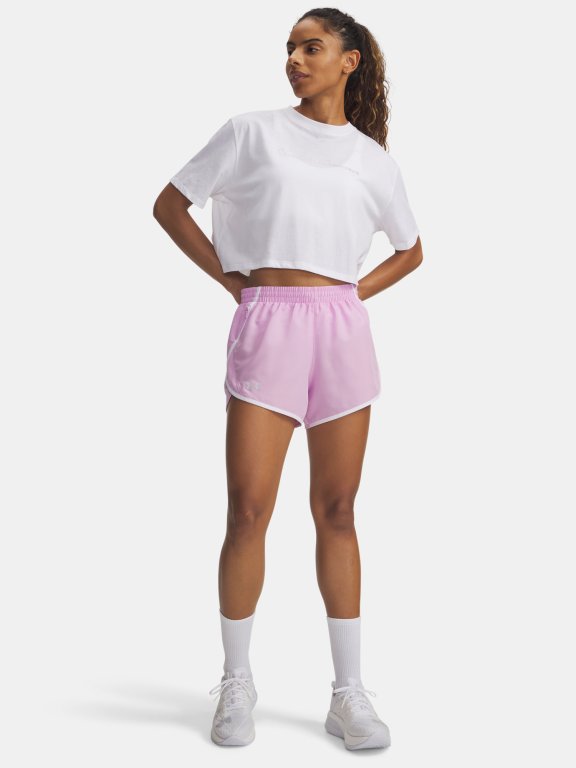 Шорти Under Armour Fly By 3'' Wmn Pink