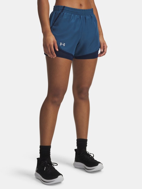 Шорти Under Armour Fly By 2-в-1 Wmn Blue