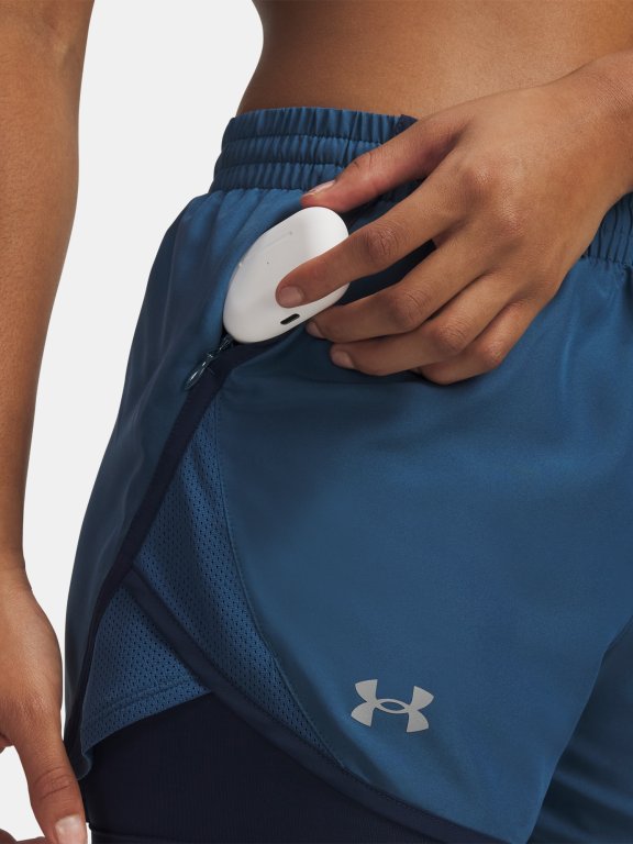 Шорти Under Armour Fly By 2-в-1 Wmn Blue