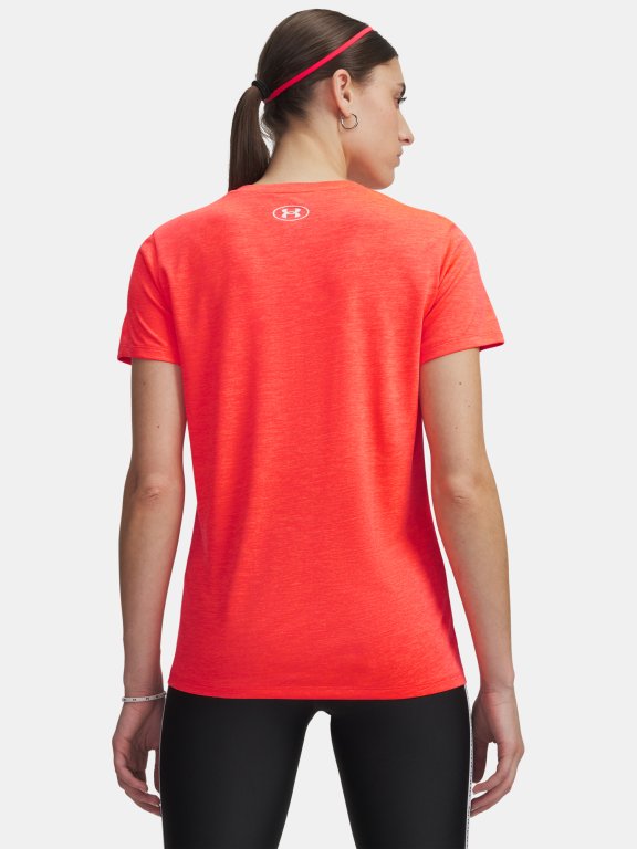 Футболка Under Armour Tech SSV- Twist Wmn Red