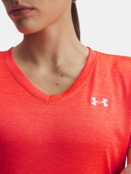 Футболка Under Armour Tech SSV- Twist Wmn Red