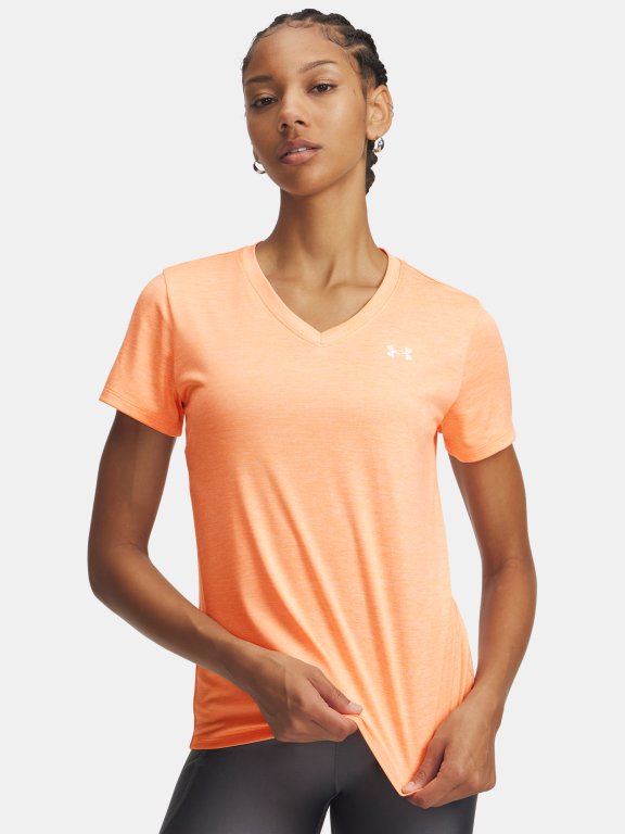 Футболка Under Armour Tech SSV- Twist Wmn Orange