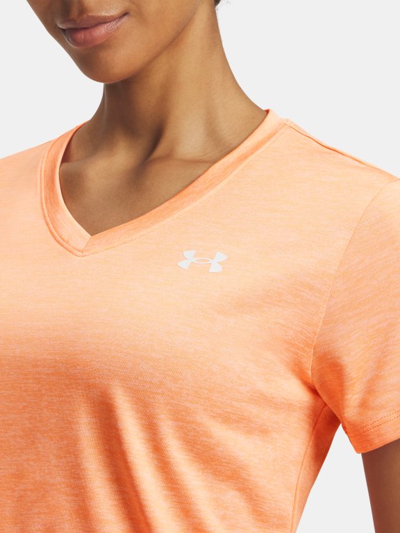 Футболка Under Armour Tech SSV- Twist Wmn Orange