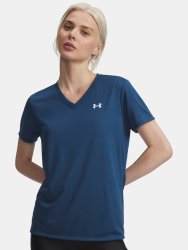 Футболка Under Armour Tech SSV- Solid Wmn Blue