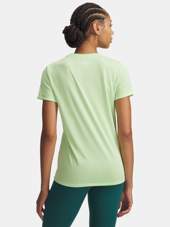 Футболка Under Armour Tech SSV- Solid Wmn gray green