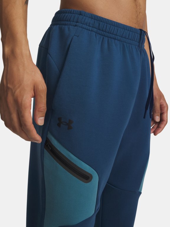 Спортивні штани Under Armour Unstoppable Flc Jgr EU Man Blue
