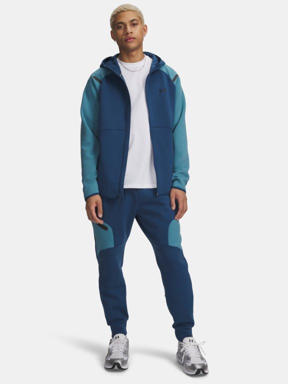 Спортивні штани Under Armour Unstoppable Flc Jgr EU Man Blue